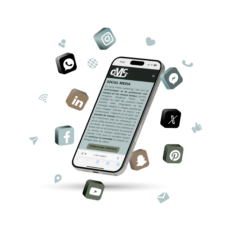 La communication digitale passe par le social media qui consiste à promouvoir votre marque sur des réseaux sociaux.